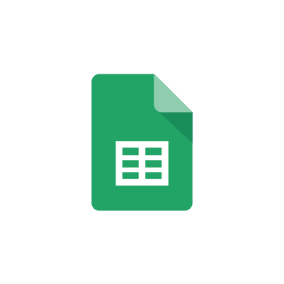 Small spreedsheet icon