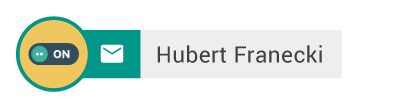 Shape Hubert Franecki team member tag