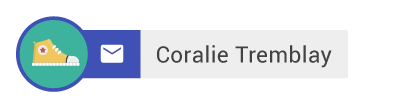 Shape Coralie Tremblay team member tag