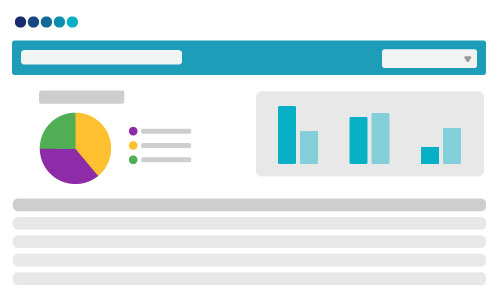 Stylized animation of Shape's PPC budget tracking template